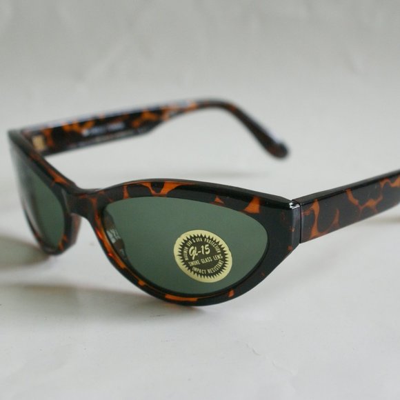 NWT 90's Wrap around True Vintage 1990's G-15 glass lens Sunglasses - Picture 5 of 8